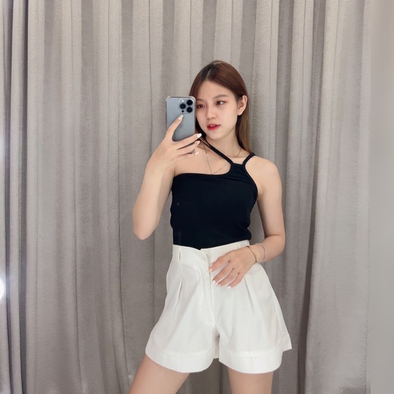 Jolly Halter Knit Tanktop | Tanktop Knit Silang | Cross Tanktop