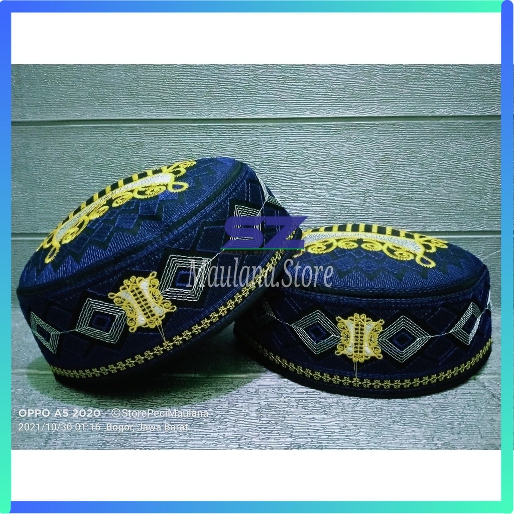 Peci Kopiah Malaysia Terompah Motif Pintu Aceh