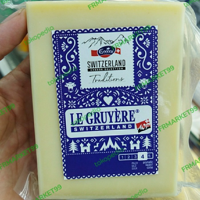 

keju le gruyere emmi Switzerland | 200 grm