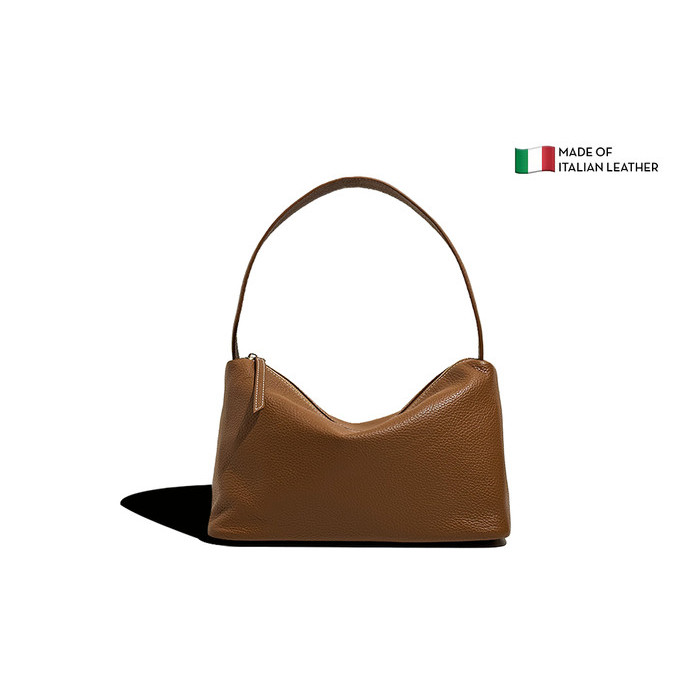"R.V.Shop" - PASTI READY Rounn Callie 30 Tas Pundak Wanita Kulit Sapi Asli - Hazel