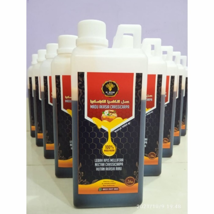 

Madu Murni Asli 1 Kg Full Nektar Akasia Hutan Riau 100% Pure Raw Honey