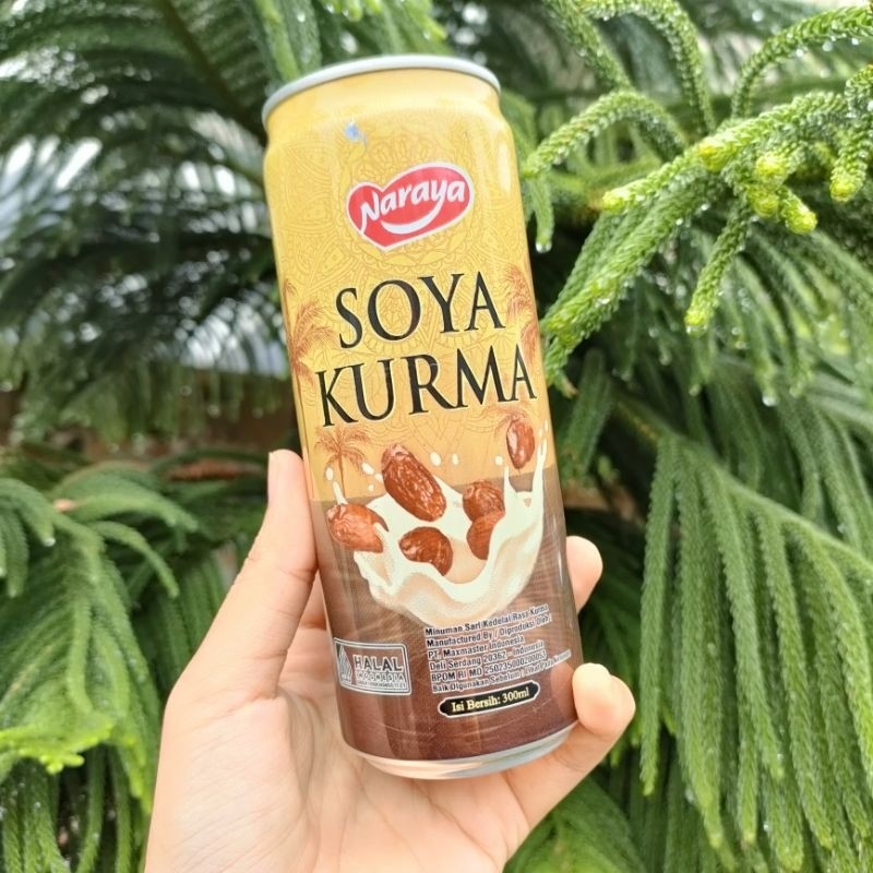 

200ml Naraya Soya Kurma Susu Kurma Kaleng