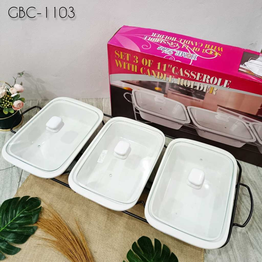 PRASMANAN TRIPLE KERAMIK HOMELINE S/3 GBC-1103 PUTIH