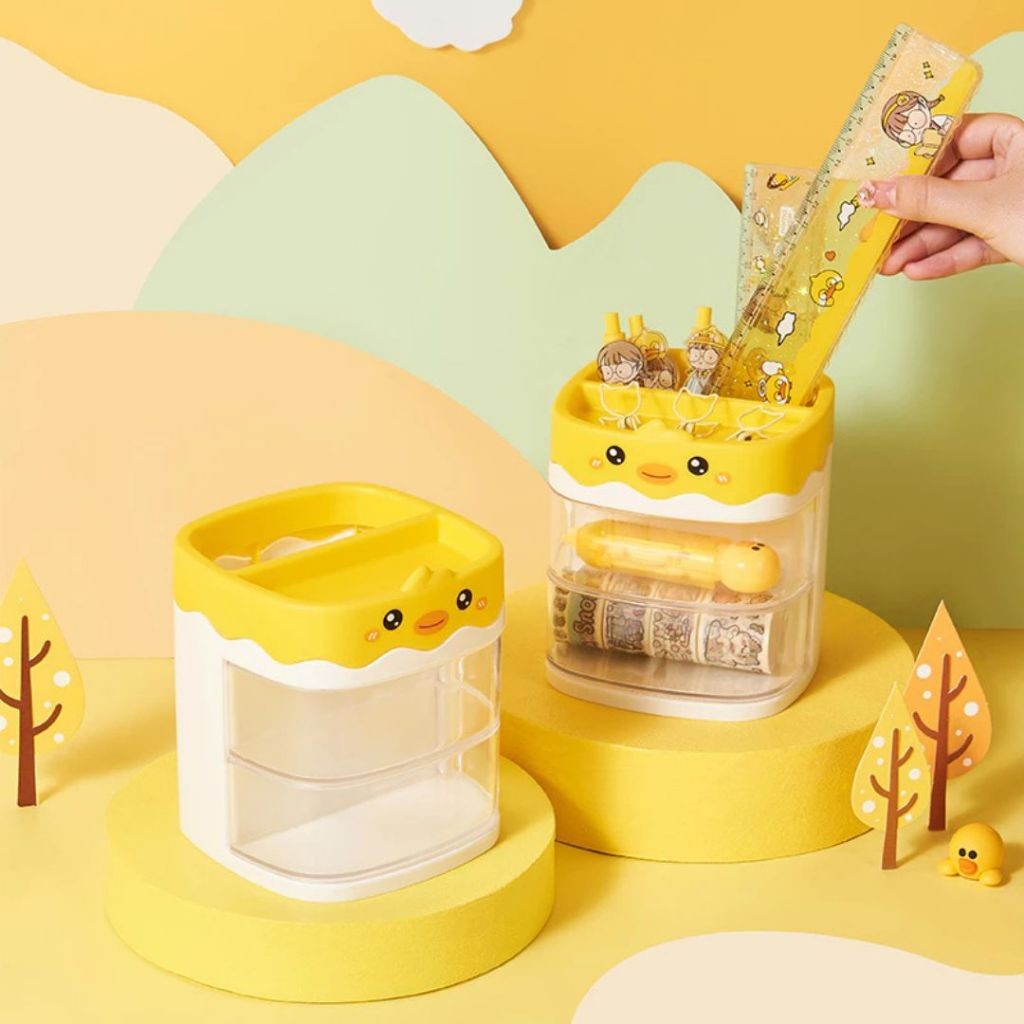 

Mini Storage Desktop Cartoon Duck