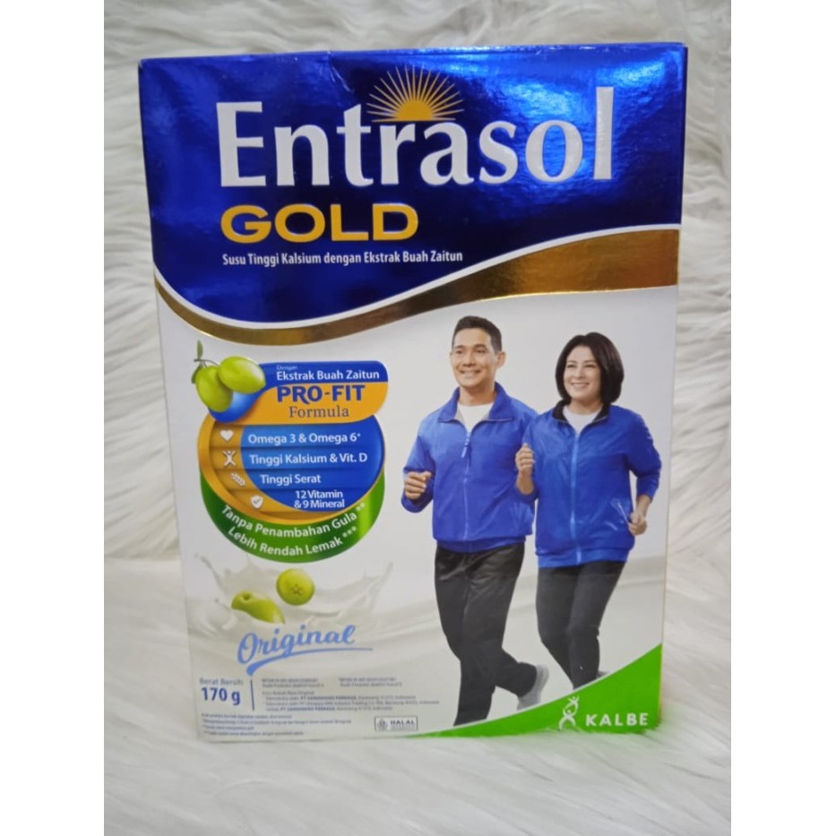 

Entrasol Gold Original Dengan Ekstrak Buah Zaitun - 170gr