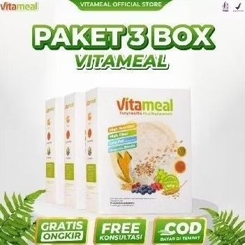 

PAKET 3 BOX - Vitameal Minuman Sereal Obat Diabetes Bantu Menurunkan Gula Darah