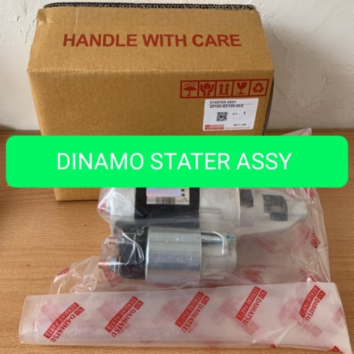 DINAMO STATER ASSY KOMPLIT DAIHATSU GRAND MAX / LUXIO ORIGINAL OEM