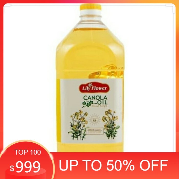 

Canola Oil Lily Flower 2 Liter Minyak Sehat Impor Best Seller