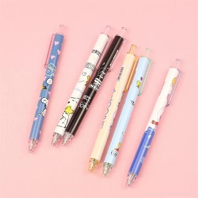 

Pulpen Gel Motif Snoopy Pulpen Pelajar Dan Kantor Pena Lucu Puppy Snoopy Press Gel Pen 595