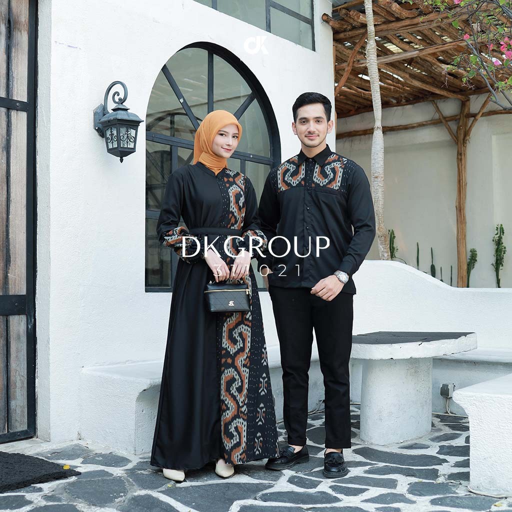 [READY STOCK] Set couple amira tenun troso baju kondangan, set couple busana wanita tenun, set coupl
