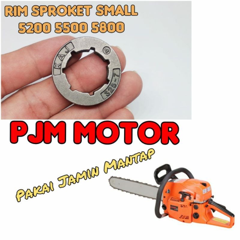

Rim Cincin Sporket Rumah Kain Klos Kampas Mesin Chainsaw Senso Sinso Mini 5200 5500 5800 5220 Halus amplas