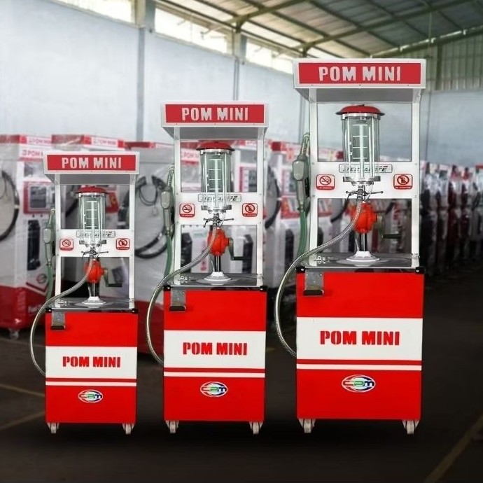 POM MINI - Pertamini Manual 1 Nozzle (kapasitas tangki 60,120 & 220 liter)