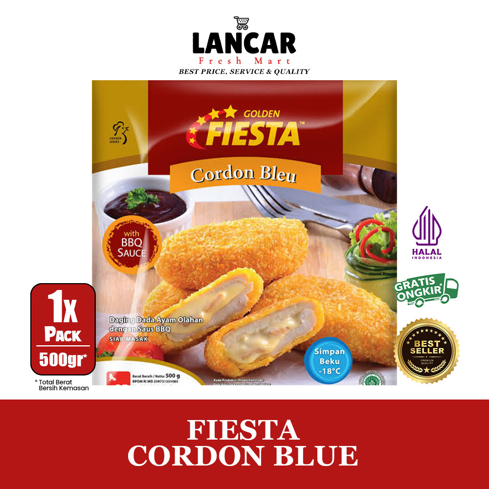 

FIESTA CORDON BLEU 500GR/FIESTA CORDON BLUE 500GR