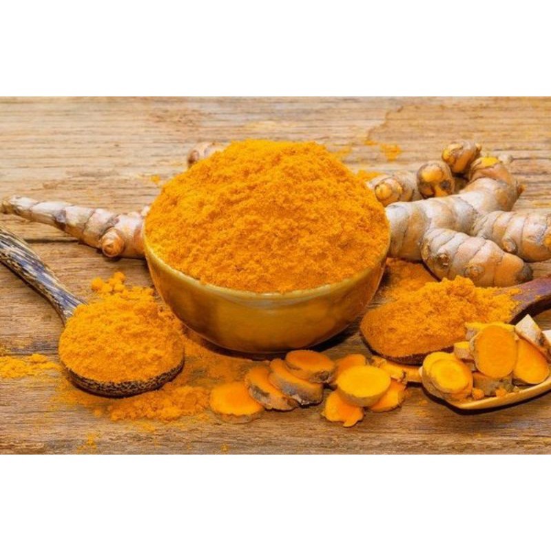 

Kunyit Bubuk (500gr)/Kunir Kuning Bubuk