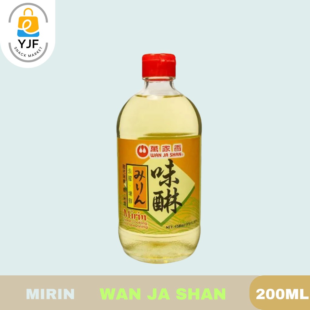 

Wan Ja Shan Mirin 200ml / Mirin Masak Penyedap Sweet Cooking Wanjashan Impor Jepang