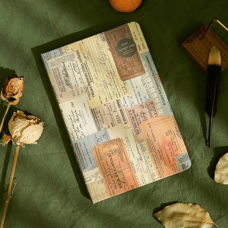 

Buku diary notepad hardcover korea jepang aesthetic style lucu / journal / agenda impor / notebook / buku catatan unik retro H650