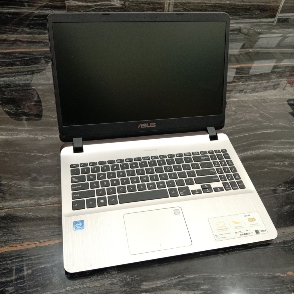 Laptop Asus Slim Generasi Baru Layar besar a507ma N4000 SSD 128GB 256GB 512GB
