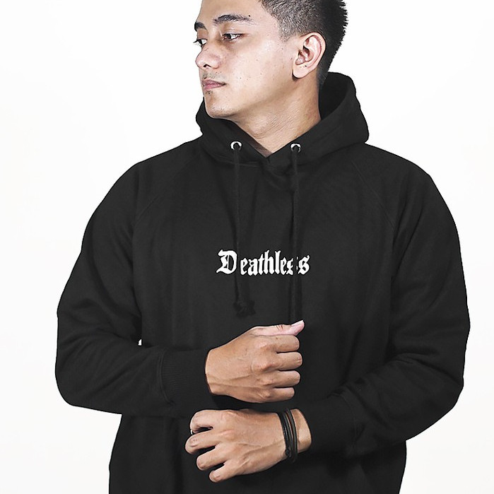 DEATHLESS HOODIE | HD INFURIATED | HITAM