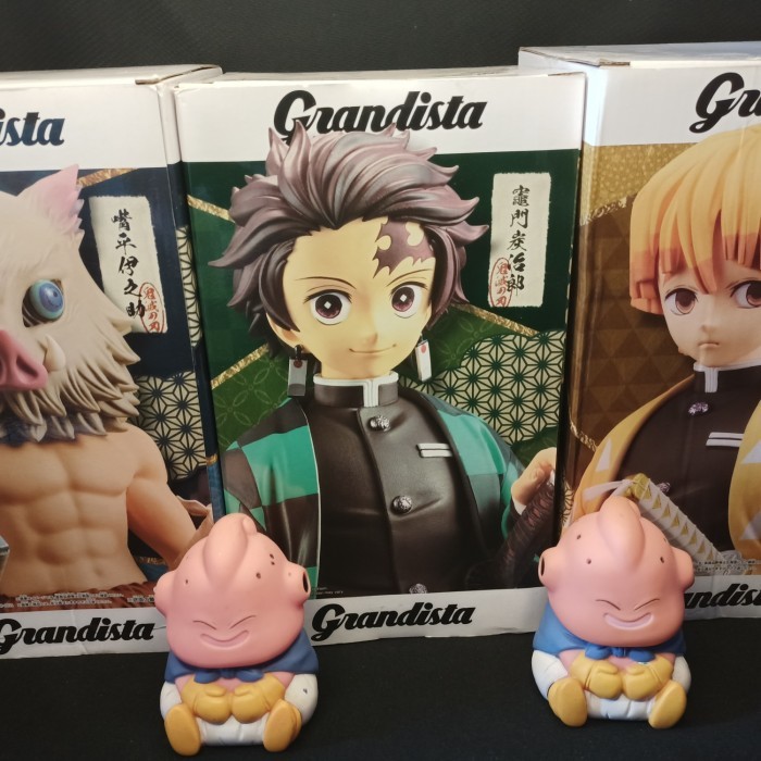 grandista kimetsu no yaiba demon slayer set 3 tanjiro inosuke zenitsu tidak dijual terpisah