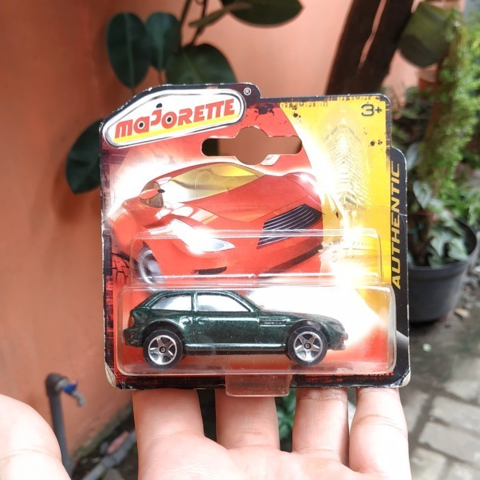 Majorette BMW Z3 Coupe Blister Miniatur Mainan Diecast