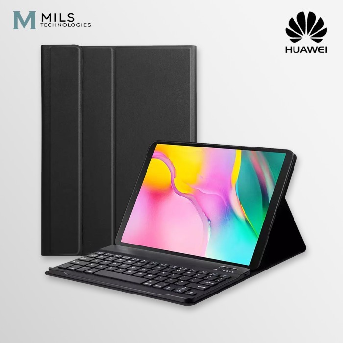 MILS Huawei Keyboard Case for Matepad Refresh 10.4 10.8 Pro 11 2022 - MC01HWKB - Matepad 10.4, Soft 