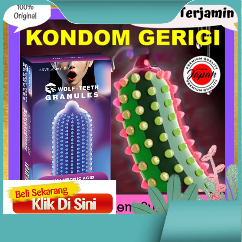 Flash Sale Terbaru Dan Tersedia Di Toko Kami (BISA COD)~ kondom bergerigi kondom sutra tahan lama ko
