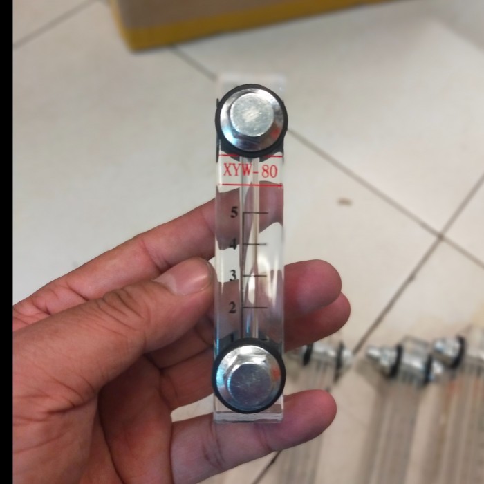 Water Level Gauge XYW 80 / Tanki Level Gauge Level / Akrilik Level Gauge Water Oil Liquid /Hydraulic
