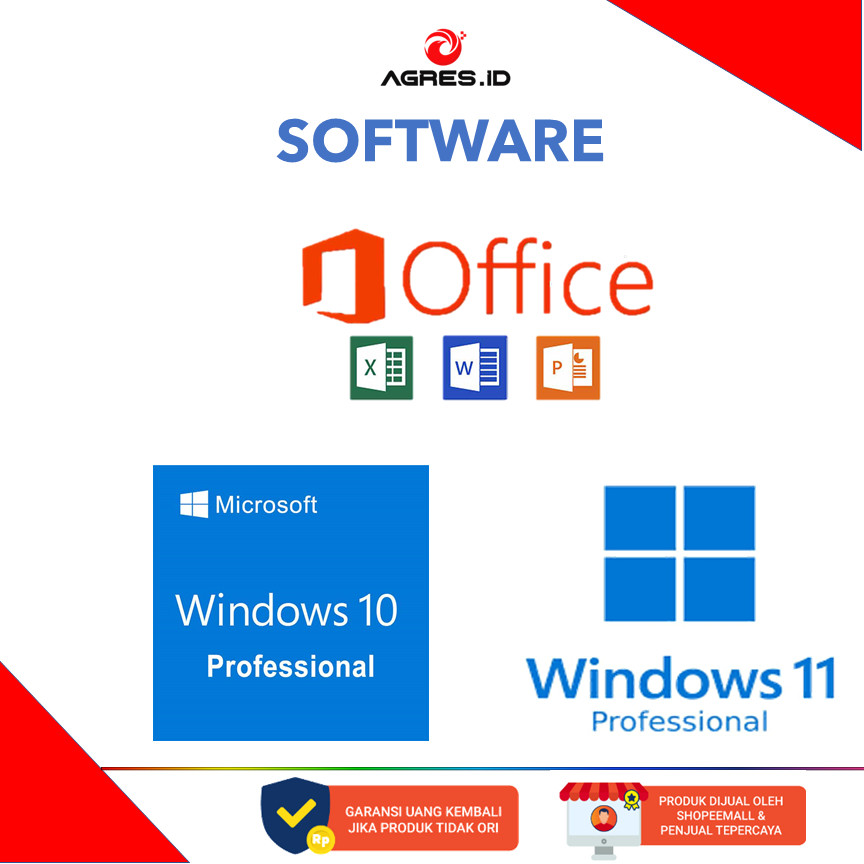 Software Komputer/Laptop Original Microsoft Windows 11 Pro