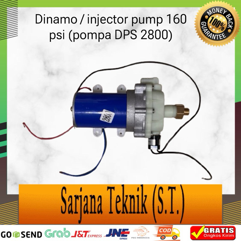 Injector pump 160 psi / pompa portable sprayer (DPS 2800)