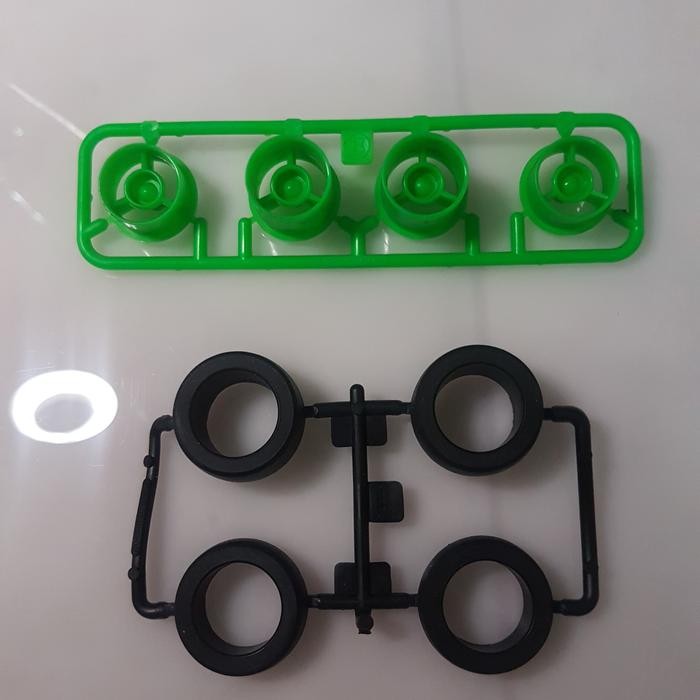 tamiya velg small 3spoke green