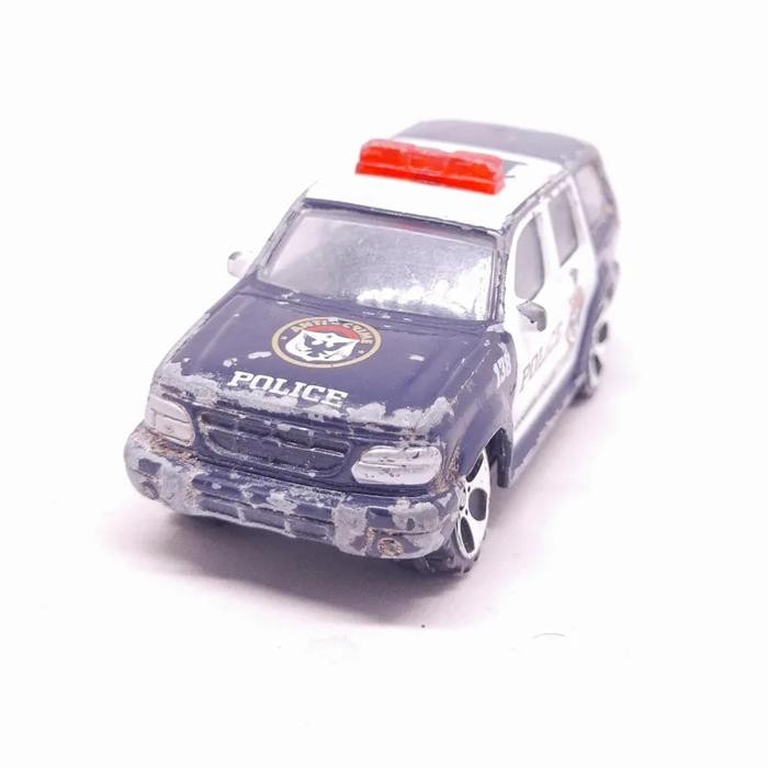 DV99 Ford Explorer Police - Realtoy Diecast Junk Mobil Mainan