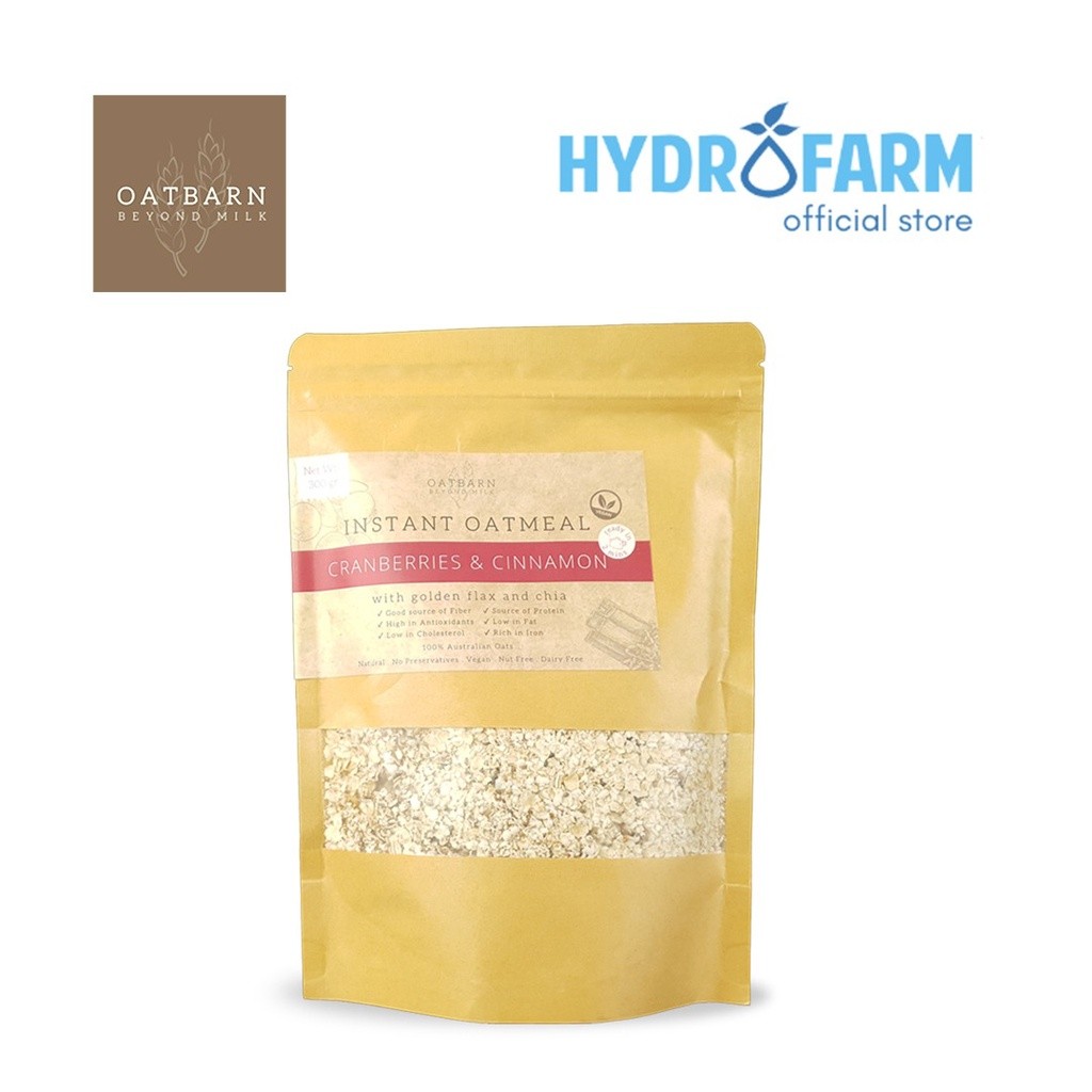 

OATBARN - INSTANT OATMEAL Cranberry & Cinnamon ( 300Gr )
