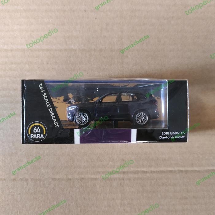 DIECAST PARA64 2018 BMW X5 DAYTONA VIOLET