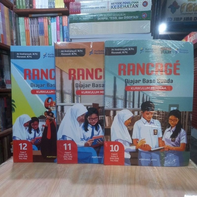 Buku Rancage Diajar Basa Sunda X XI Bahasa Sunda SMA Kelas 10 11 12 Kurikulum Merdeka