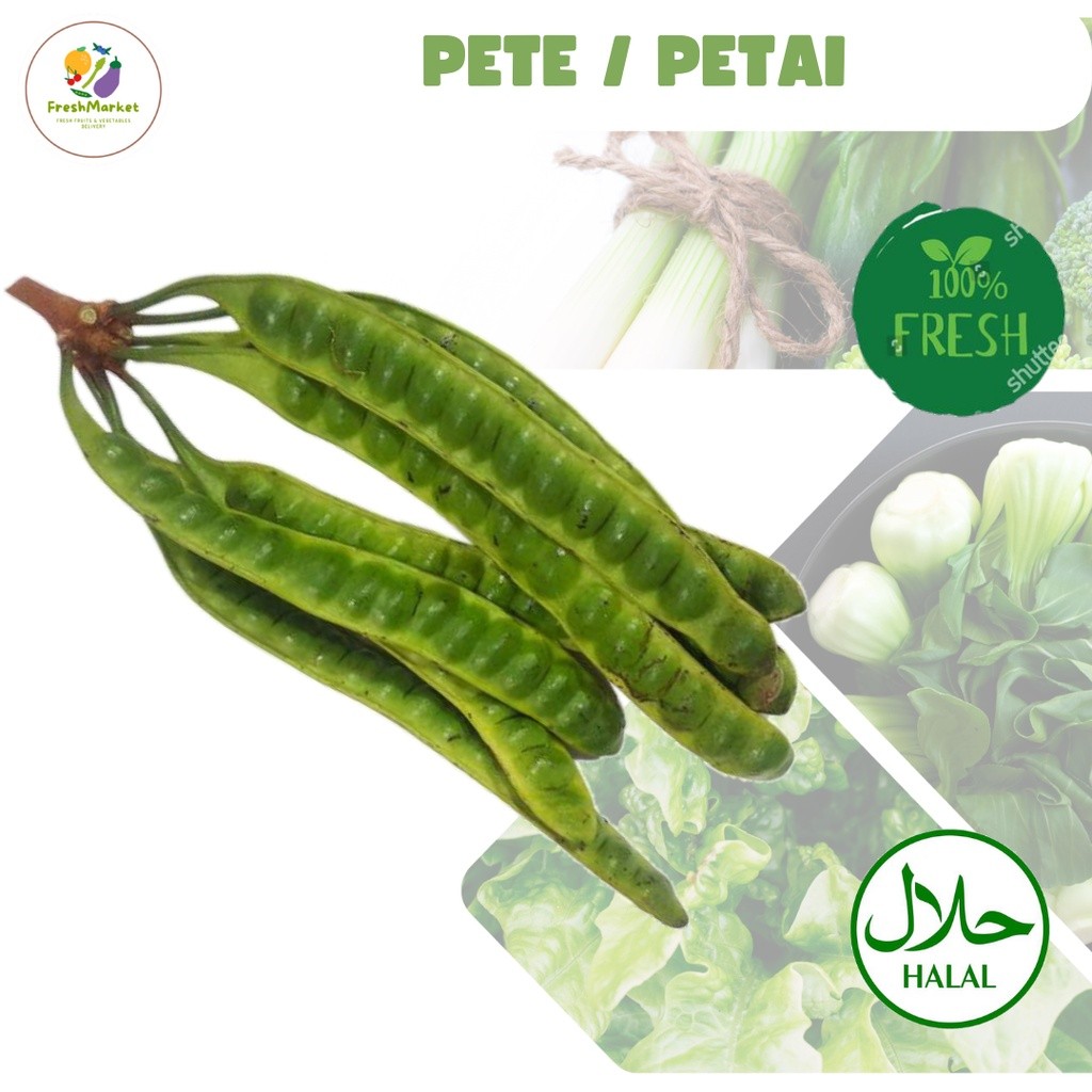 

Pete Petai Segar 1 Papan Sayurinstant