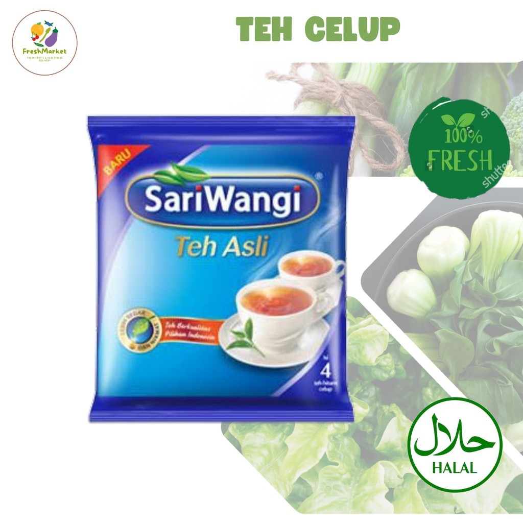 

Teh Celup Sariwangi Per Sachet Sayurinstant