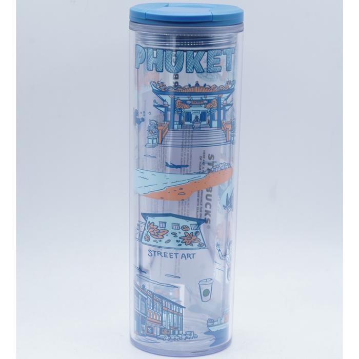 Starbucks Tumbler Phuket Thailand Bangkok Been There Series 16oz 473ml Botol Minum Plastic Collectio