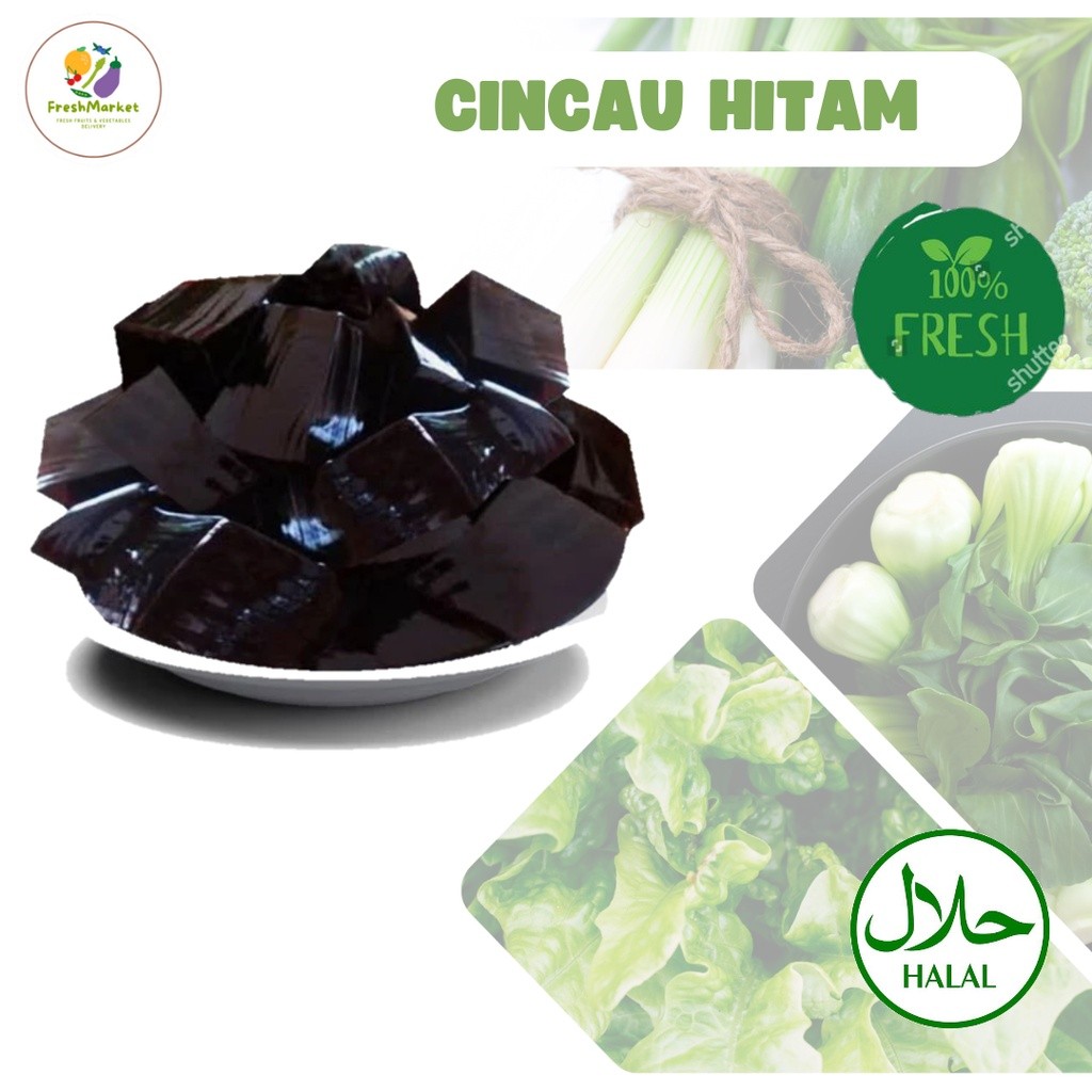 

Cincau Hitam Segar 1 Balok Sayurinstant