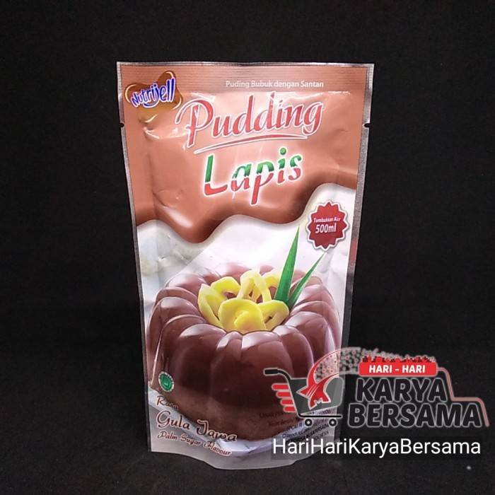 

NUTRIJELL PUDING LAPIS RASA GULA JAWA 100GR