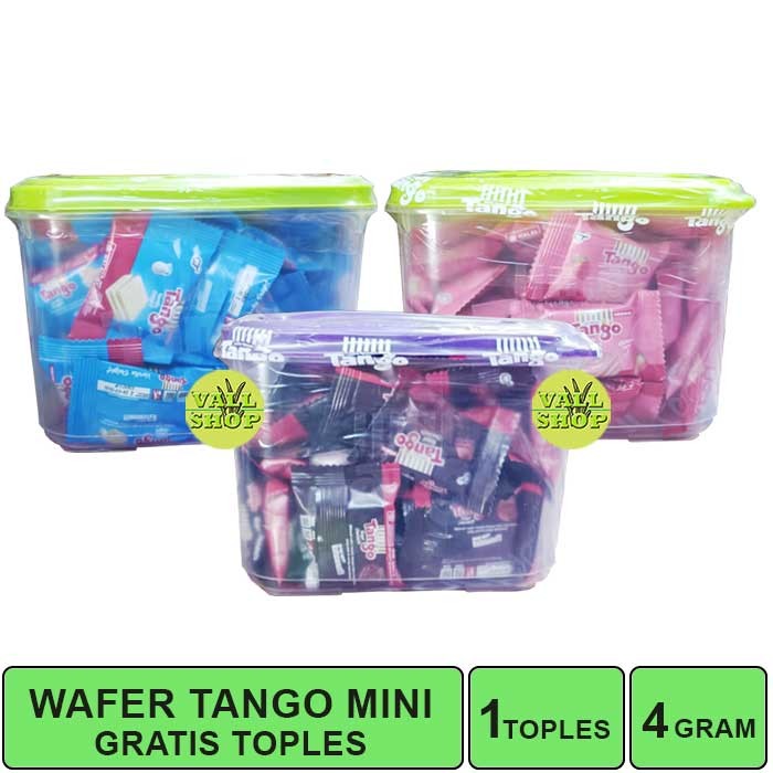 

GRATIS TOPLES ! WAFER TANGO MINI 4 GRAM (1 TOPLES ISI 40 PCS)