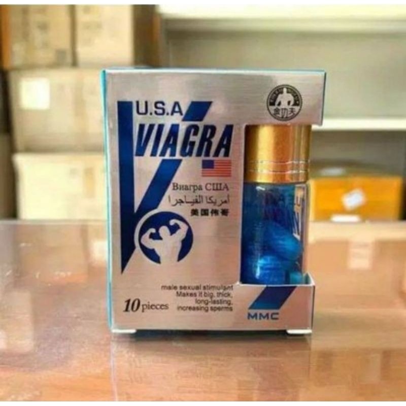 100% ASLI VIAGRA MMC BLUE ASLI ORIGINAL 100% USA Menambah Stamina Pria..
