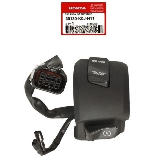 35130-K0J-N11 Switch Holder Saklar Tombol Stater Idling Kanan Genio ORI AHM 35130K0JN11