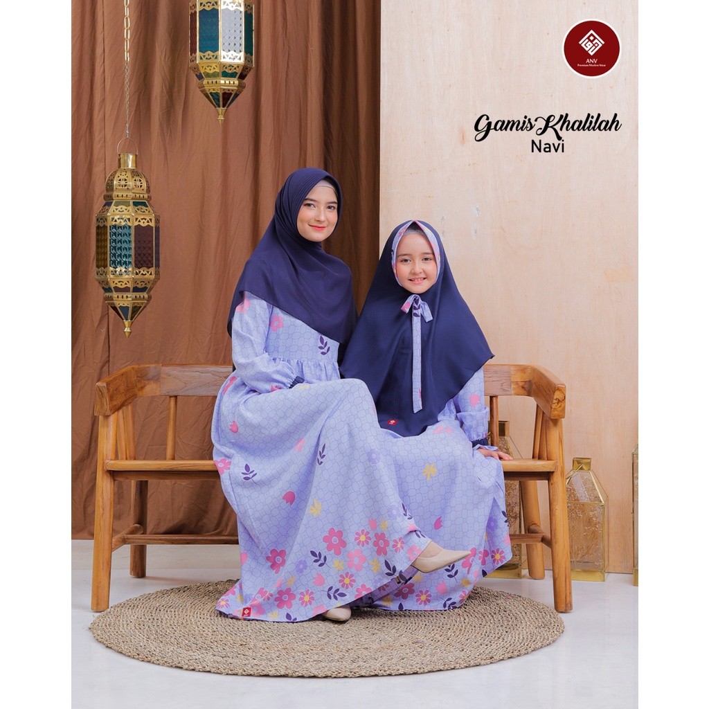 WADAindashopGamis Anak Khalilah Teen Plus Hijab (usia 11-14 thn) by ANV