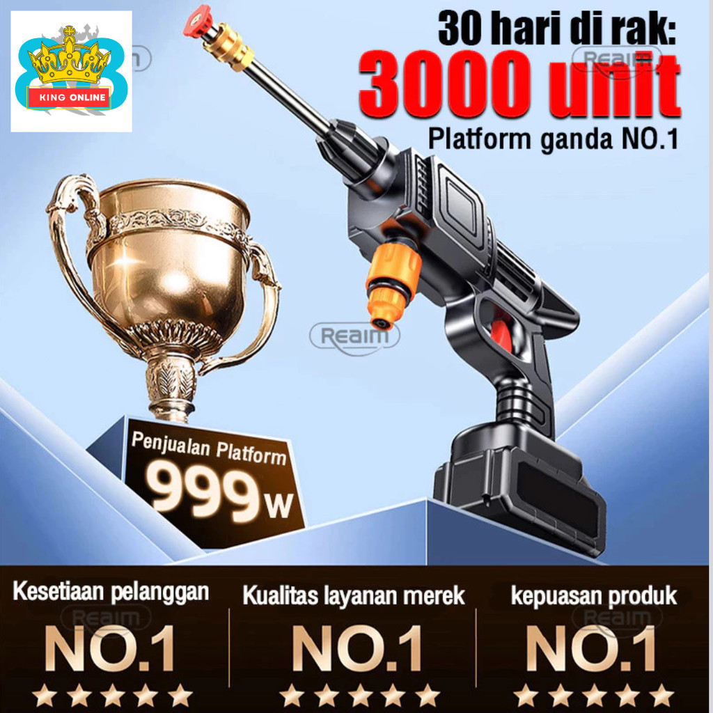 GANDISOP Reaim Mesin Cuci Mobil Jet Cleaner Tekanan 998V Semprotan Cuci Motor -  Murah - 100Bar Mesi