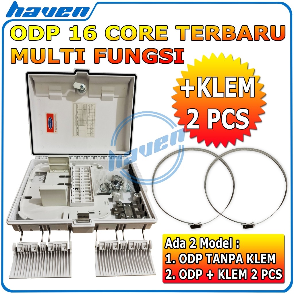 ODP 16 Core ODP Tiang 16 Core Double Lock ODP Spliter Fiber Optik