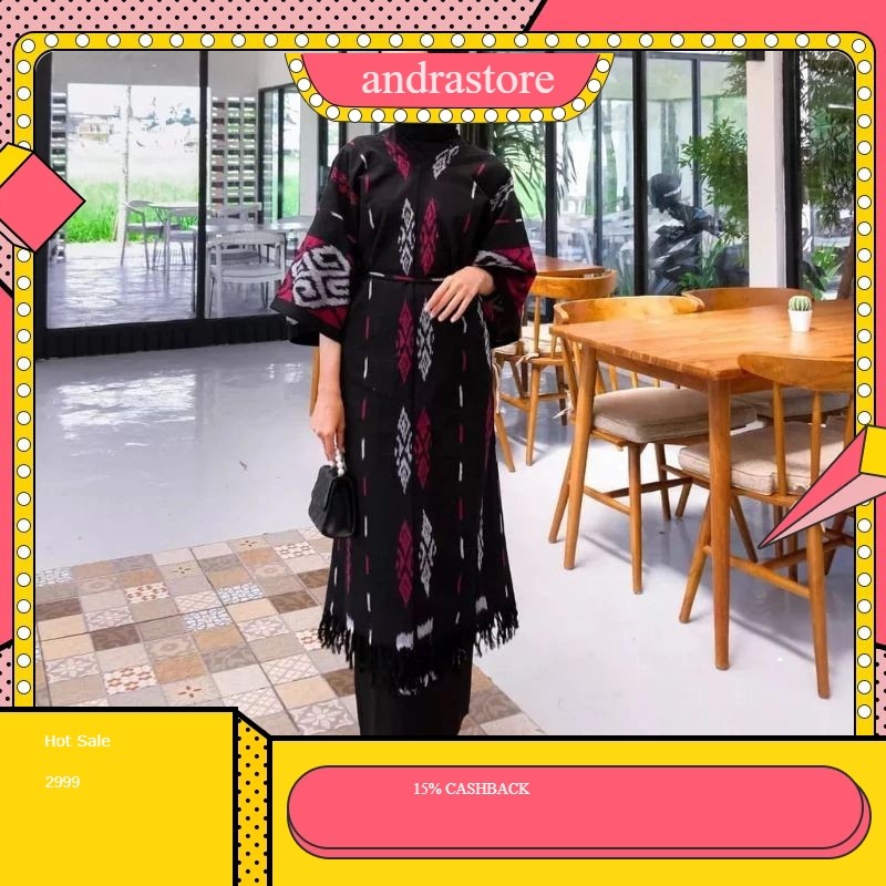 [ READY STOK ] DRESS KELELAWAR, CARDIGAN PANJANG, CARDIGAN TENUN, CARDIGAN TORAJA, CARDIGAN KELELAWA