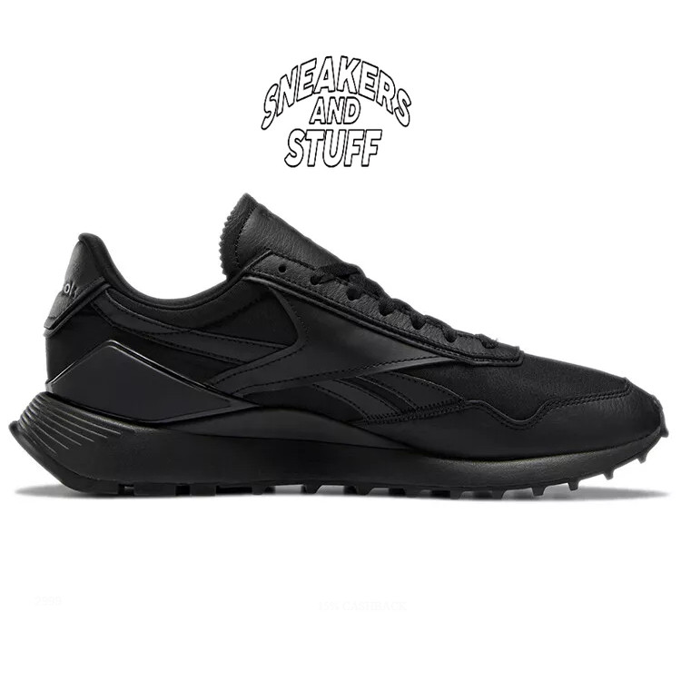 Sepatu Sneakers Reebok Classic Leather Legacy Triple Black