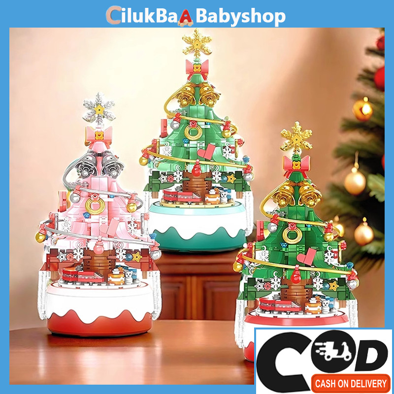 

CILUKBA TOYS Hadiah Natal Kotak Musik Natal Hadiah ulang tahun / Kado / Kotak Musik Lego 19 / Hadiah ulang tahun