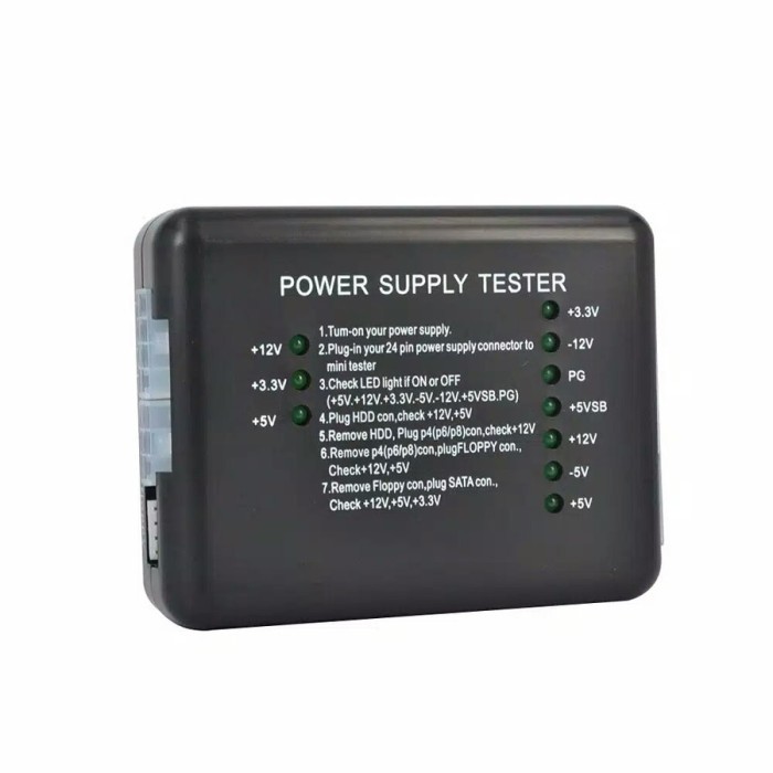 PSU Tester, Power Supply ATX Tester PSA PC Komputer Desktop LED