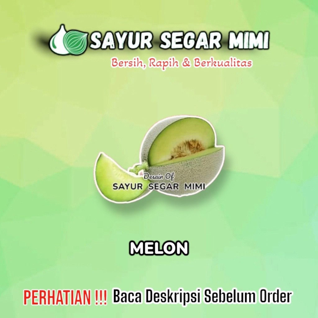 

Melon Perbuah - Sayur Palembang